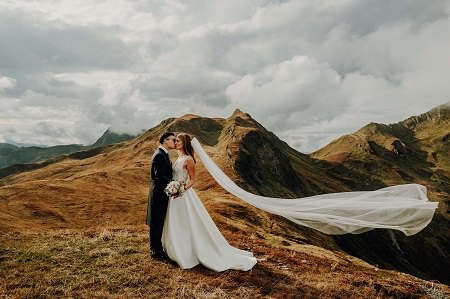 Hochzeitsfotograf Österreich Panorama-Alm